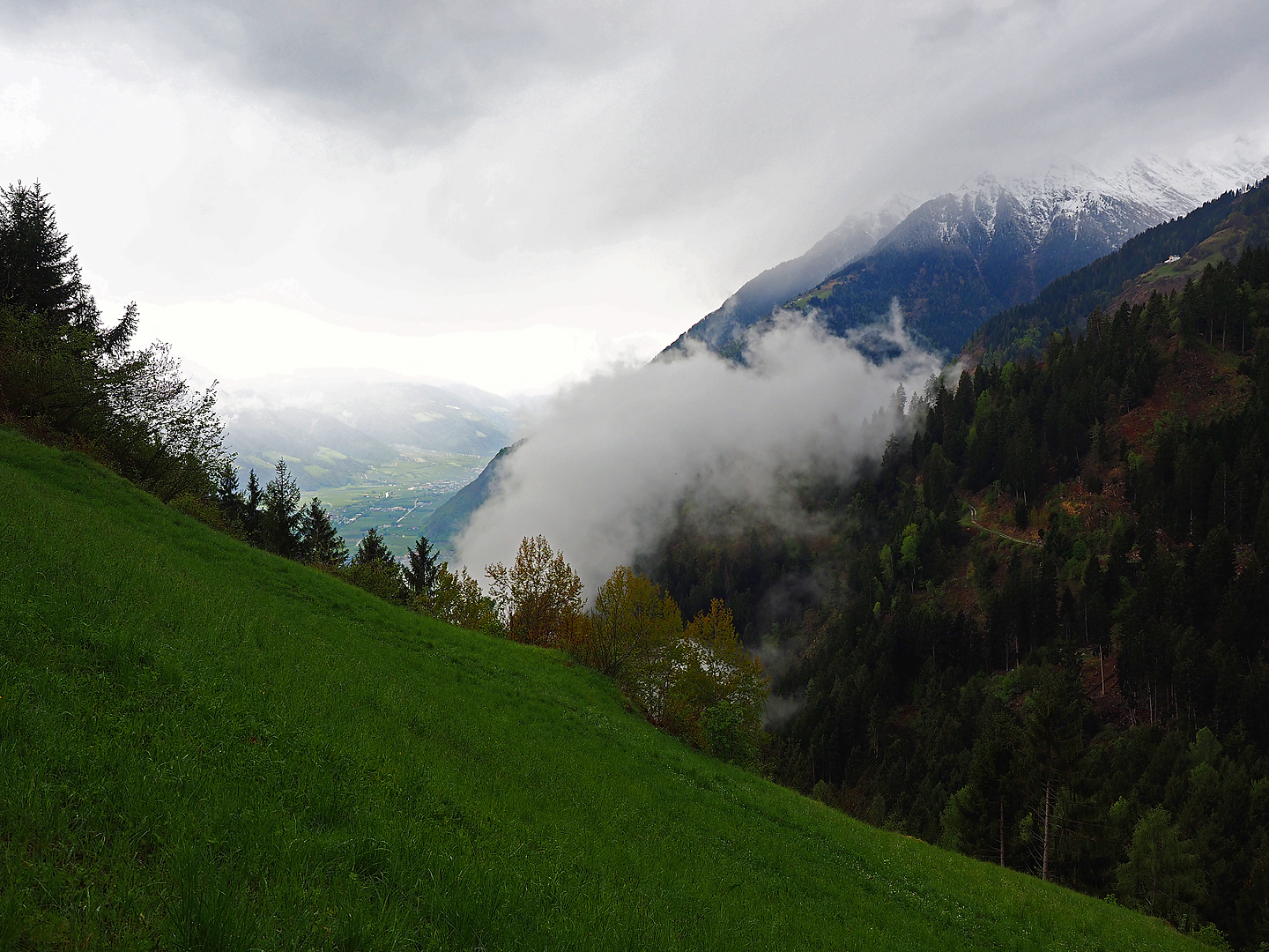 Ziehende Wolken