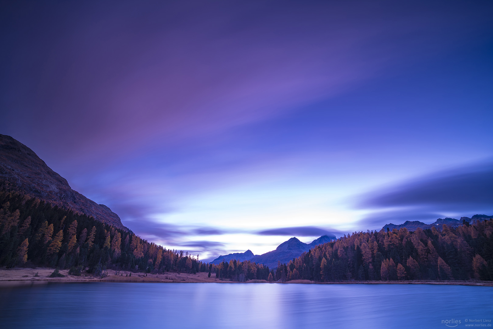 Ziehende Wolken am Stazersee