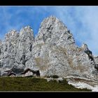 Ziel erreicht - Die Werfner-Hütte am Tennengebirge