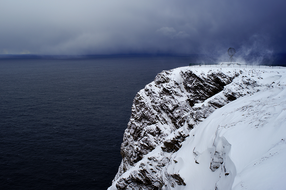 Ziel erreicht - Unterwegs zum Nordkapp im Winter -