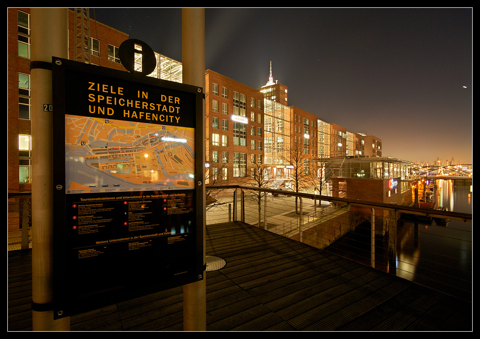 Ziele in der Speicherstadt