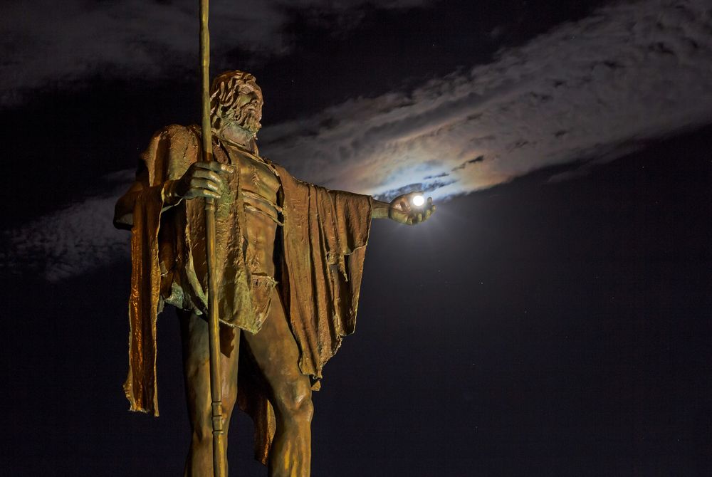 Flirten nach dem mond