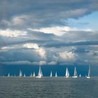 Zieleinlauf der 24 Stunden Delta Lloyd Regatta - Ijsselmeer