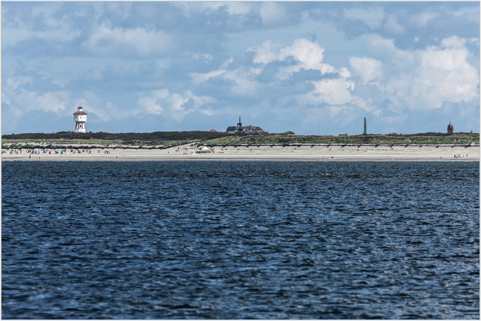 Zielfoto: Dort drüben - Langeoog ! 