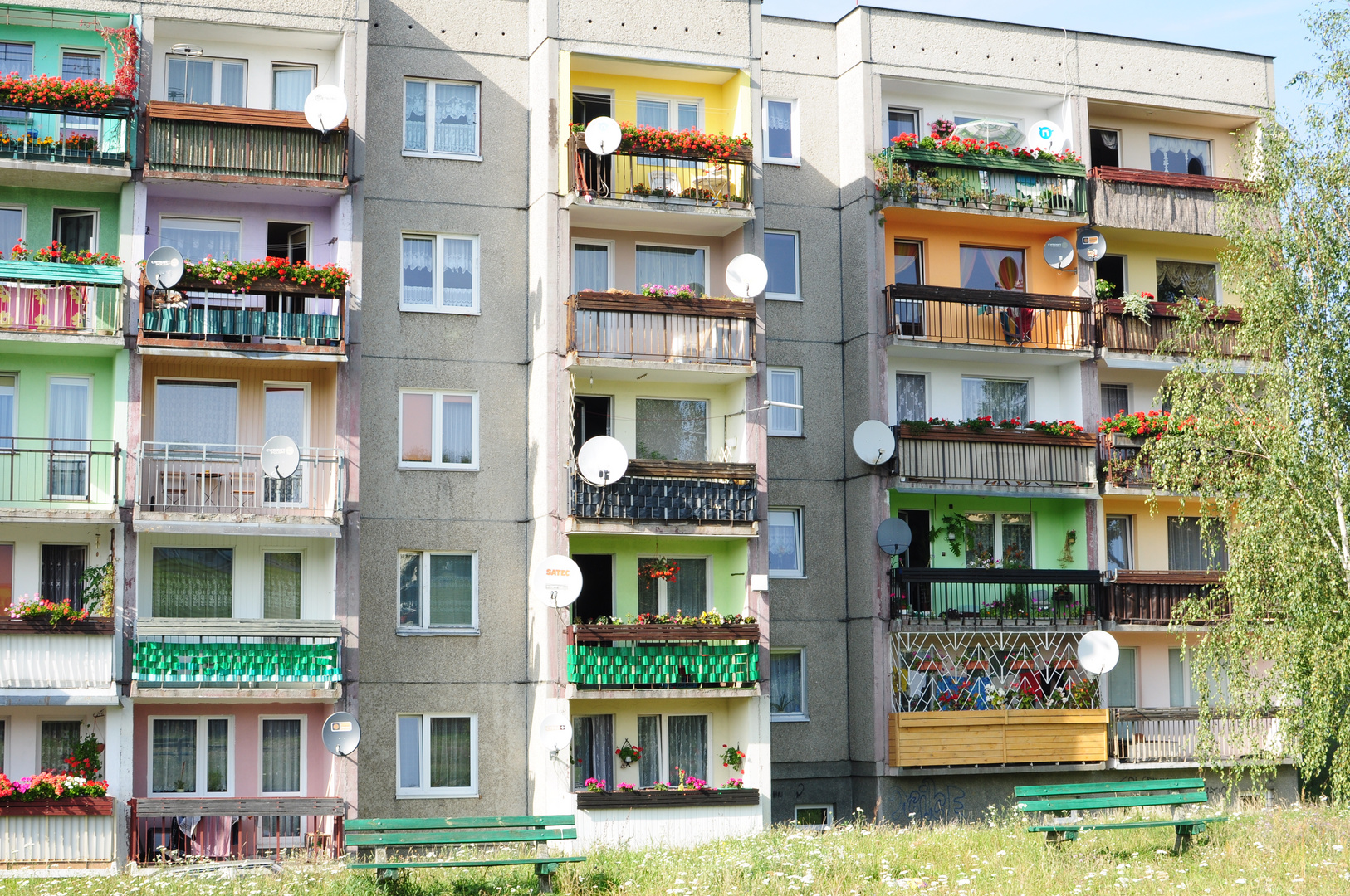 Zielona Gora - Buntes Haus