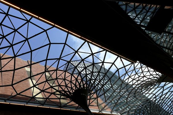 Ziemlich schräge Perspektive