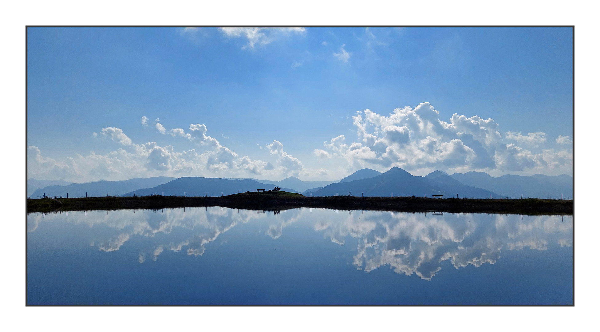 Ziemlich viel blau am heutigen Montag