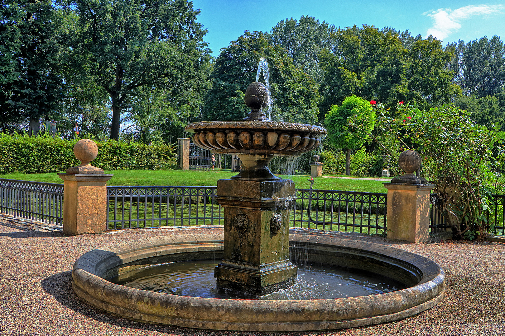 Zierbrunnen im Schlossgarten