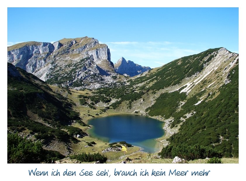 Ziereiner See bei Kramsach /Tirol