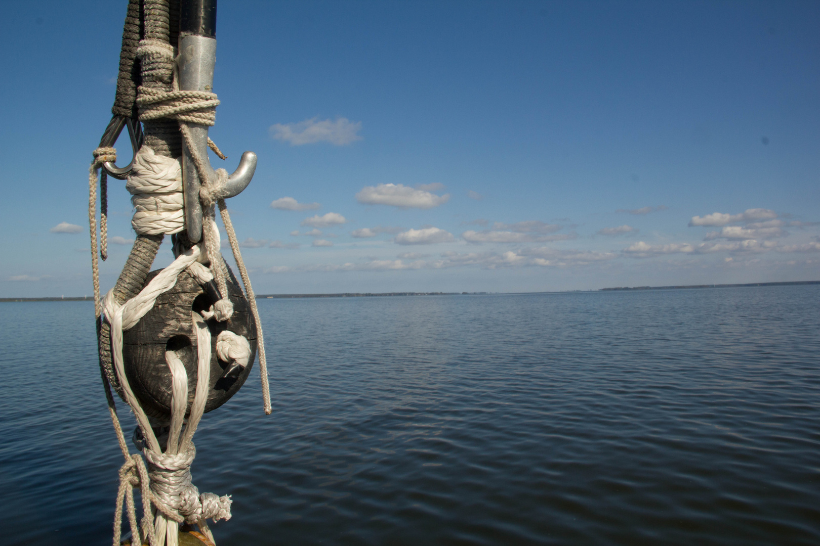 Ziersbootsfahrt auf dem Bodden