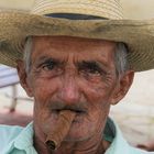 Zigarrenraucher-Kuba
