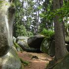 Zigeuner- oder Mühlsteine im Fichtelgebirge