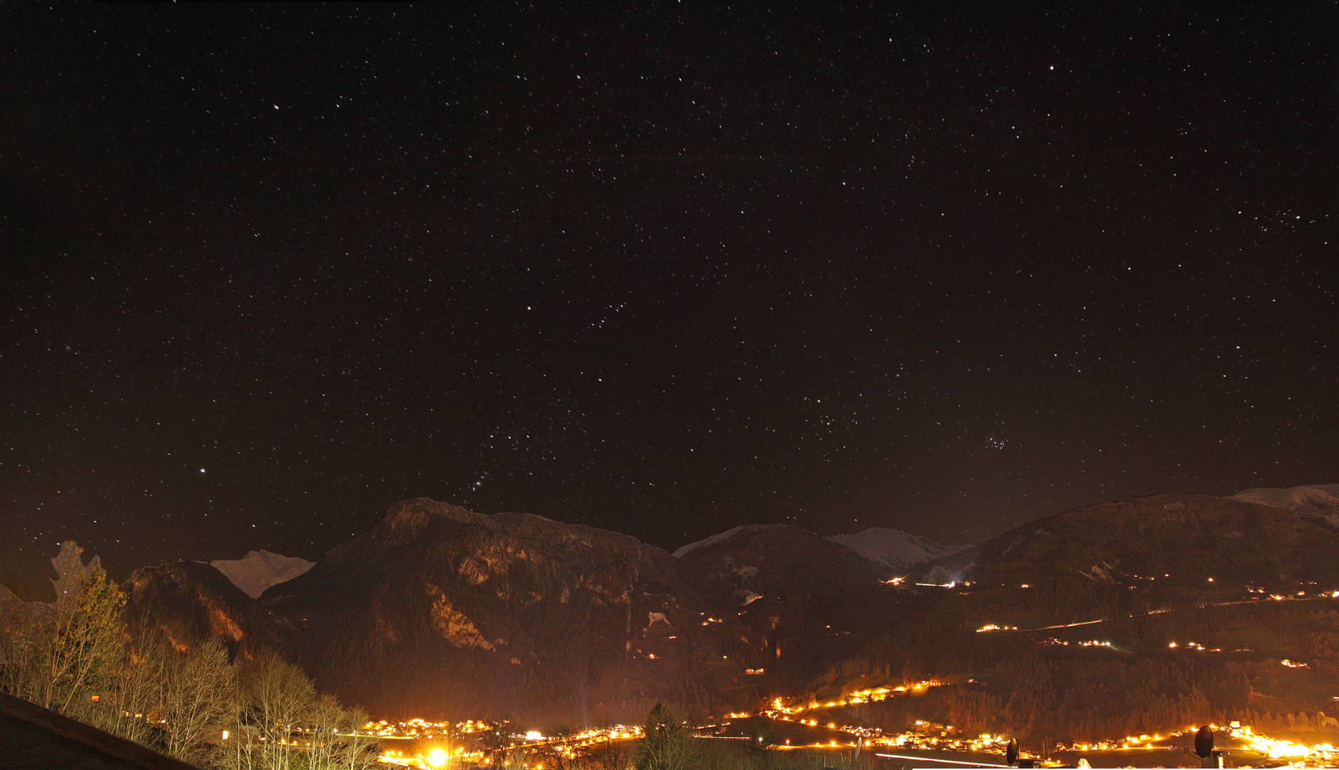 ZILLERTAL at night