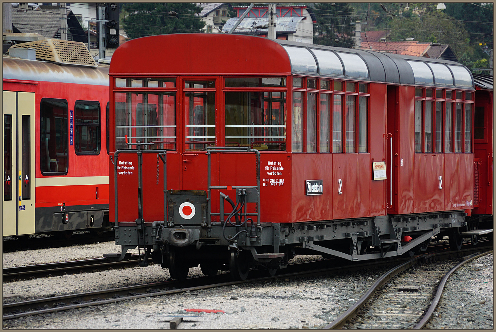 Zillertalbahn - historische Waggons