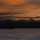 Zillertaler-Alpen im ersten Morgenlicht