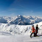 Zillertaler Alpenpanorama in Morgengrauen