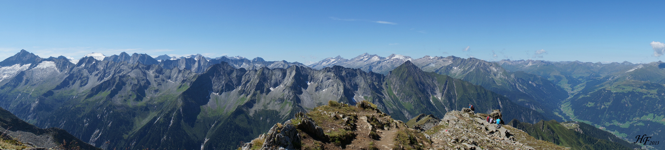 Zillertaler Bergpanorama