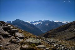 Zillertaler Bergwelt mit Schlegeisspeicher