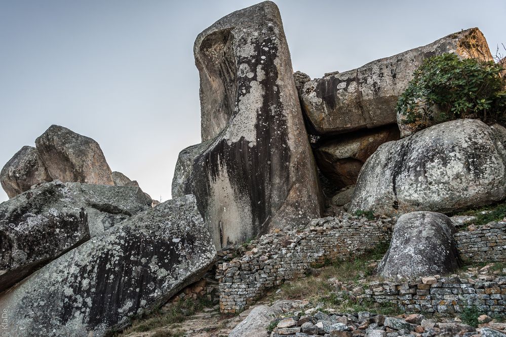 Zimbabwe - Great Zimbabwe - Monolithen *