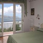 Zimmer mit Blick zum Monte Baldo