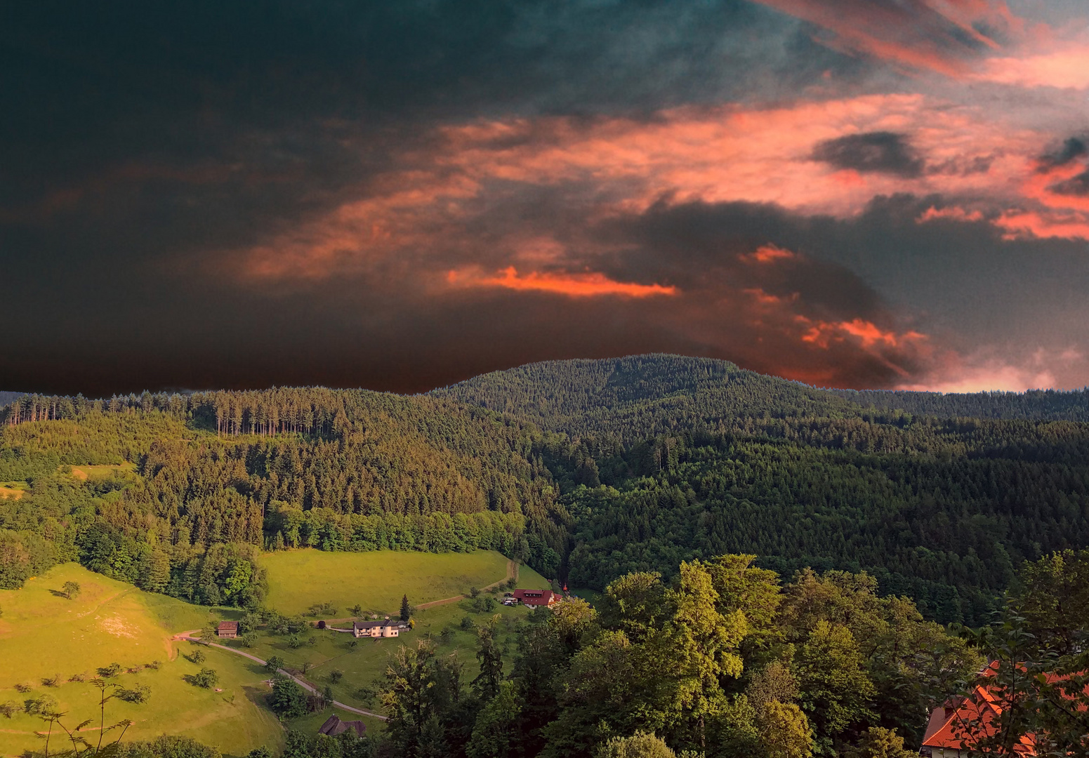 Zimmerausblick in Bad Petersberg-Griesbach