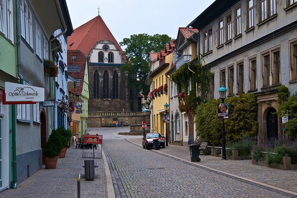 Zimmerstraße in Arnstadt Foto & Bild deutschland, europe, thüringen