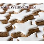 Zimtsterne zu Weihnachten