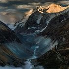 Zinalgletscher im Morgenlicht