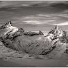 Zinalrothorn und Weisshorn