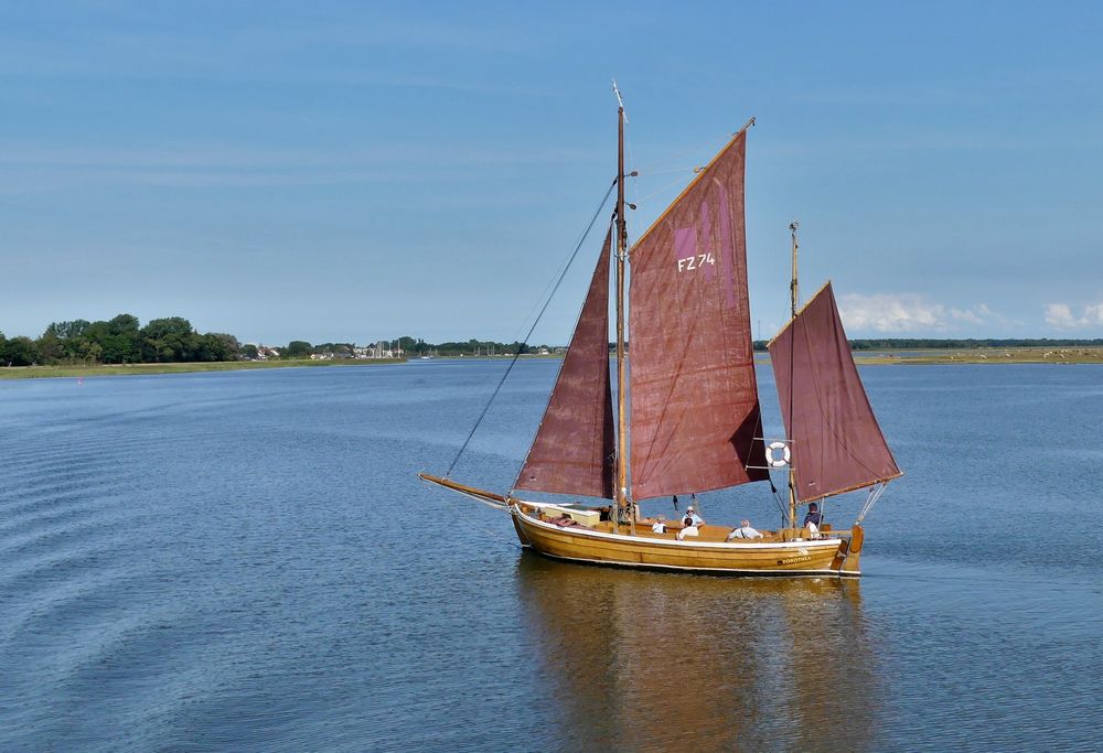 Zingst  - Ausflug mit einem Zeesenboot 