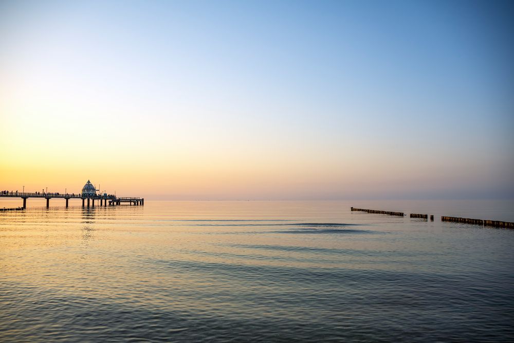 Zingst im Sonnenuntergang 