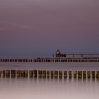 Zingst - Seebrücke am Abend