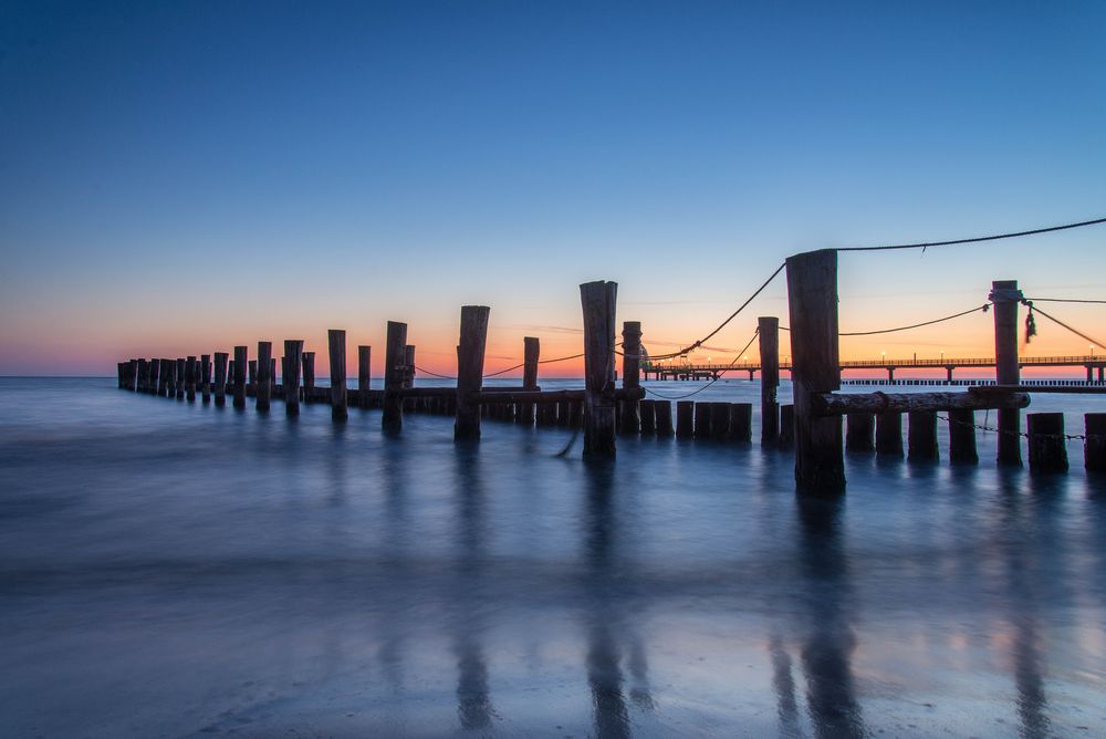 Zingst vor Sonnenaufgang