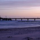 Zingster Seebrücke im Sonnenaufgang