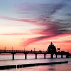 Zingster Seebrücke mit Tauchgondel    