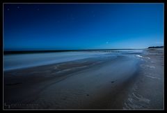 Zingster Strand bei Vollmond /4.