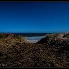 Zingster Strand bei Vollmond