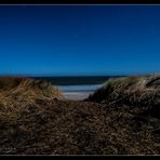 Zingster Strand bei Vollmond