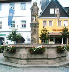 Zinsfelder Brunnen am Holzmarkt in Kulmbach