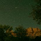 Zion at night