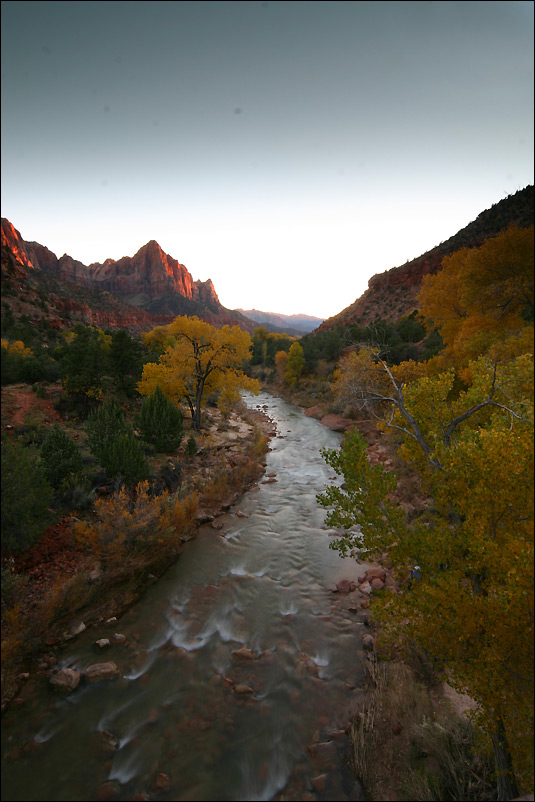 Zion Canyon - Letzte Sonnenstrahlen | Last Glimpses of the Sunset