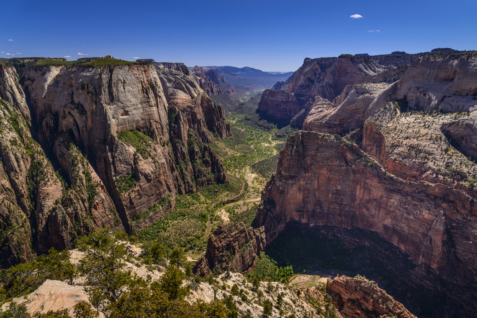 Zion Canyon, Utah, USA Foto & Bild | landschaft, fluss, sandstein ...