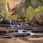 Zion falls in Autumn