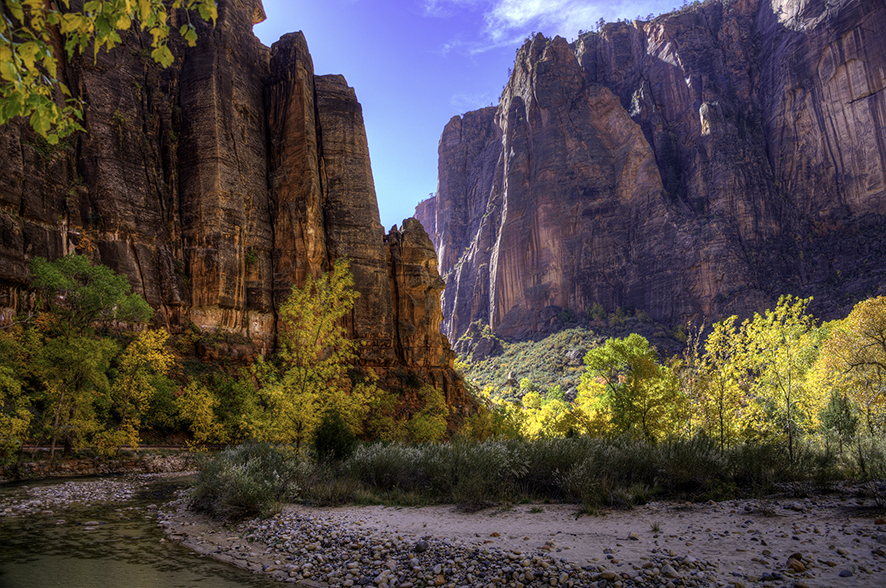 Zion Nationalpark, HDR, Utah, USA