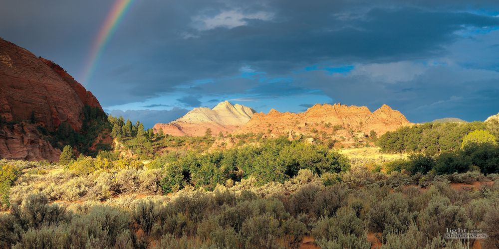 Zion Nationalpark, nach dem Regen