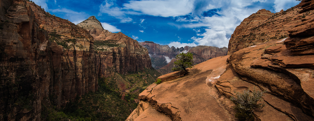 Zion NP - Canyon Overlook Trail 2