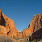 Zion N.P. Kolob Canyon - Fenster zum Mond