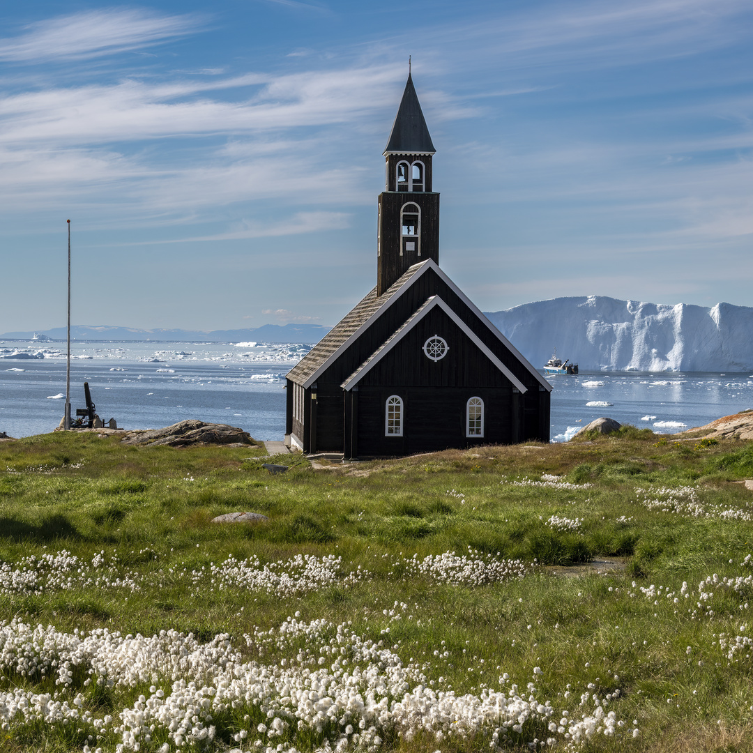 Zion's Kirche Kirche in Ilulissat, Grönland