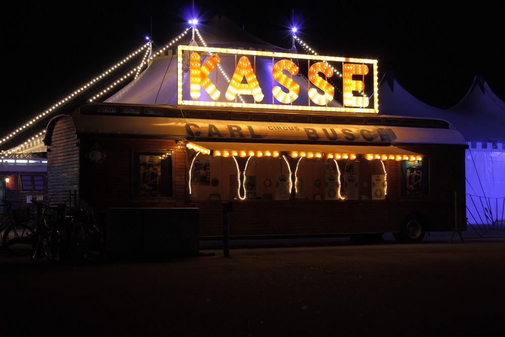 Zirkus Carl Busch, Karlsruhe Messplatz