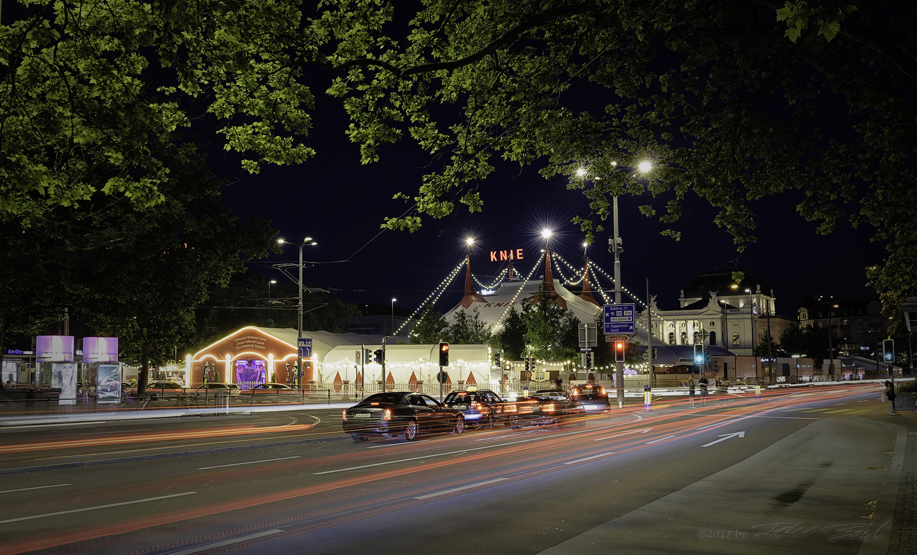 Zirkus Knie by Night